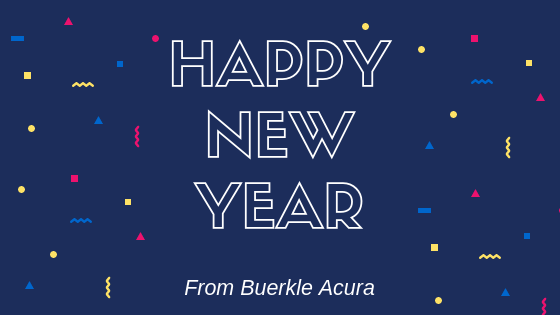 Happy New Year from Buerkle Acura
