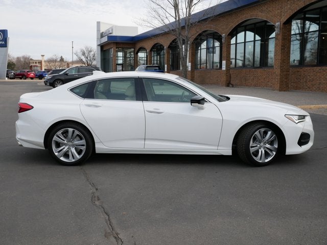 Certified 2021 Acura TLX Technology Package with VIN 19UUB6F43MA008975 for sale in Brooklyn Park, Minnesota