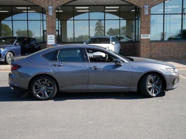 Certified 2023 Acura TLX A-SPEC Package with VIN 19UUB6F52PA005305 for sale in Brooklyn Park, Minnesota