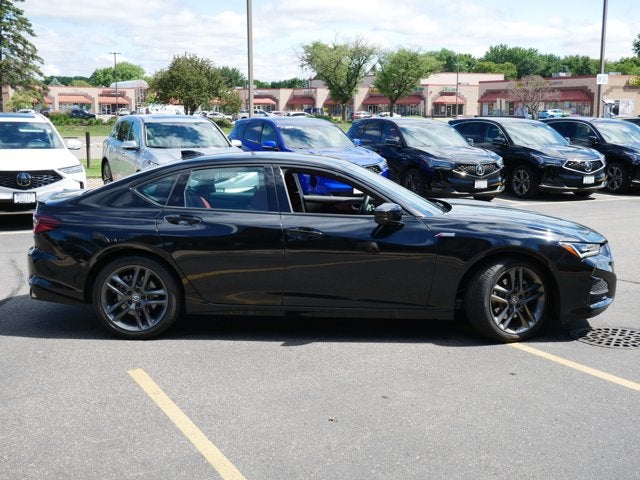 Certified 2025 Acura TLX A-SPEC Package with VIN 19UUB6F55SA004450 for sale in Brooklyn Park, Minnesota