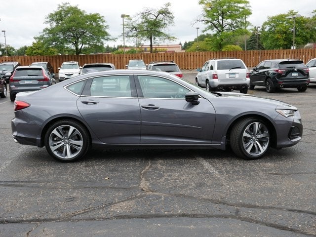 Certified 2023 Acura TLX Advance Package with VIN 19UUB6F62PA003367 for sale in Brooklyn Park, Minnesota