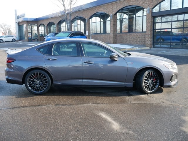 Certified 2022 Acura TLX Type S with VIN 19UUB7F02NA001018 for sale in Brooklyn Park, Minnesota