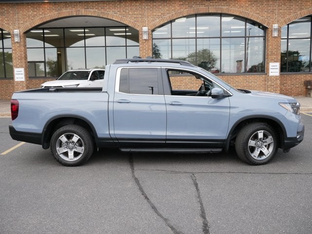 Used 2025 Honda Ridgeline RTL with VIN 5FPYK3F55SB038191 for sale in Brooklyn Park, Minnesota