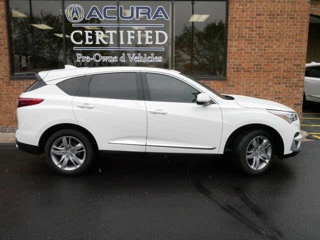 Certified 2021 Acura RDX Advance Package with VIN 5J8TC1H74ML013514 for sale in Brooklyn Park, Minnesota
