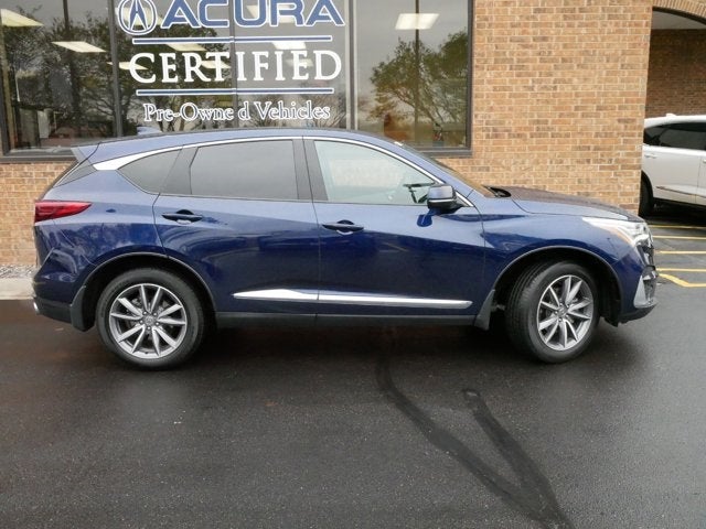Certified 2021 Acura RDX Technology Package with VIN 5J8TC2H51ML027343 for sale in Brooklyn Park, Minnesota
