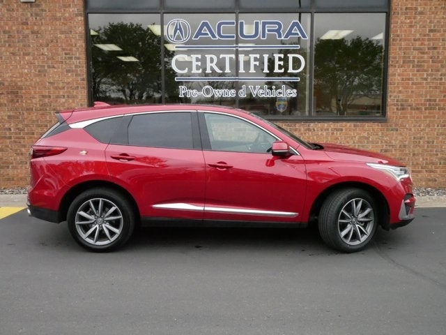 Certified 2021 Acura RDX Technology Package with VIN 5J8TC2H51ML028492 for sale in Brooklyn Park, Minnesota