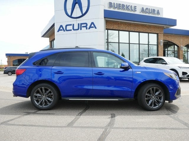 Certified 2019 Acura MDX Technology & A-Spec Package with VIN 5J8YD4H01KL013023 for sale in Brooklyn Park, Minnesota