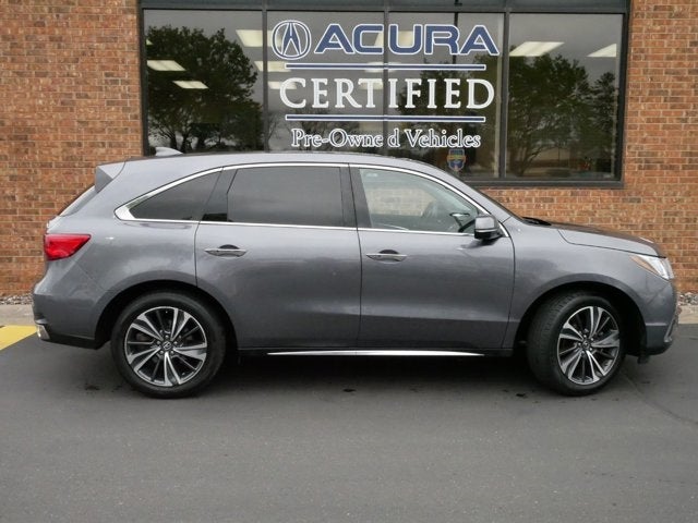 Certified 2020 Acura MDX Technology Package with VIN 5J8YD4H51LL019594 for sale in Brooklyn Park, Minnesota