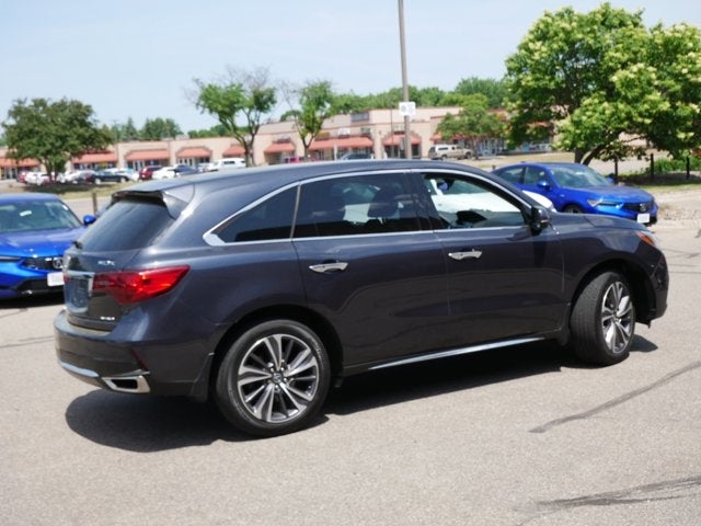 Certified 2019 Acura MDX Technology Package with VIN 5J8YD4H55KL001095 for sale in Brooklyn Park, Minnesota