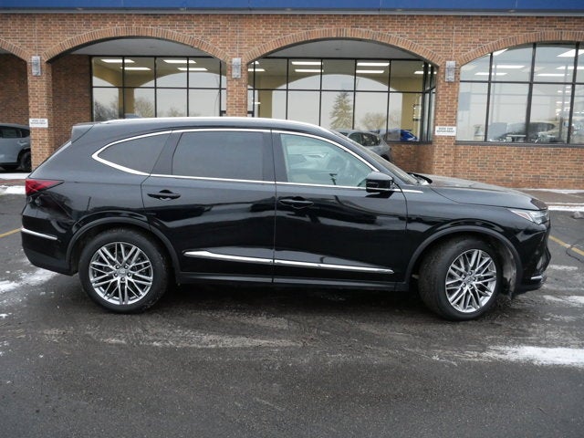 Certified 2023 Acura MDX Advance Package with VIN 5J8YE1H81PL022281 for sale in Brooklyn Park, Minnesota
