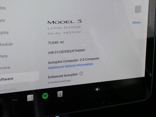 2018 Tesla Model 3 Long Range