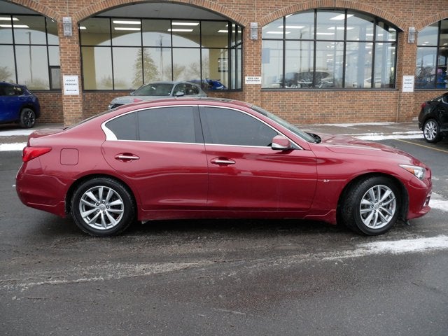 Used 2014 INFINITI Q50 Premium with VIN JN1BV7AR9EM691340 for sale in Brooklyn Park, MN