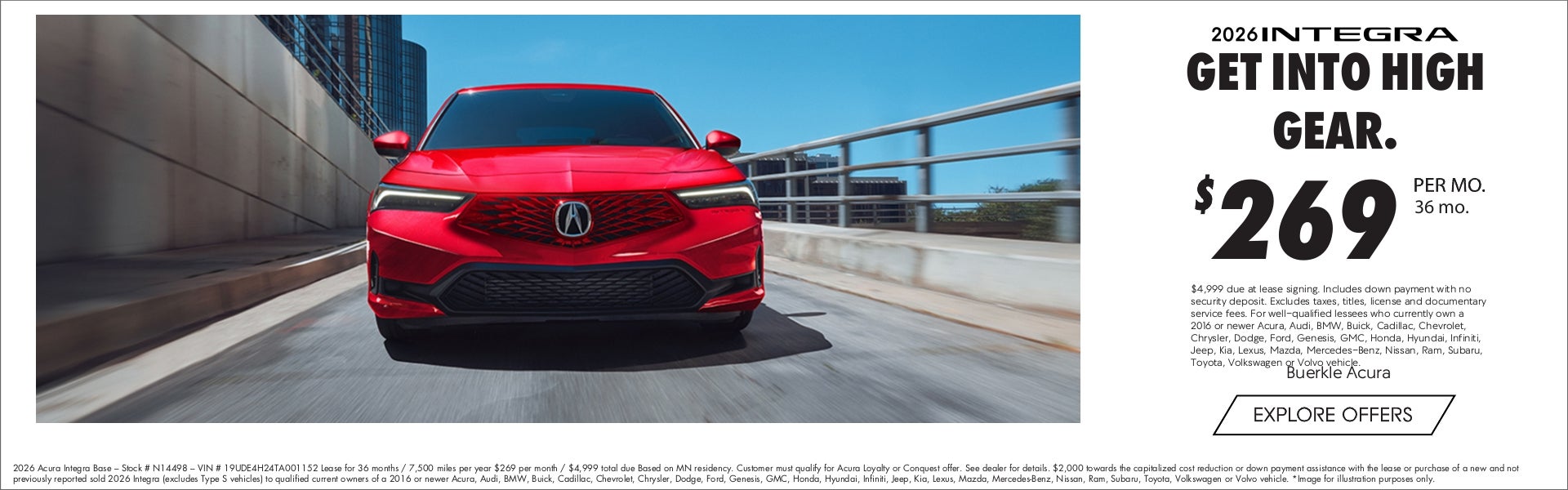 2026 Integra Special