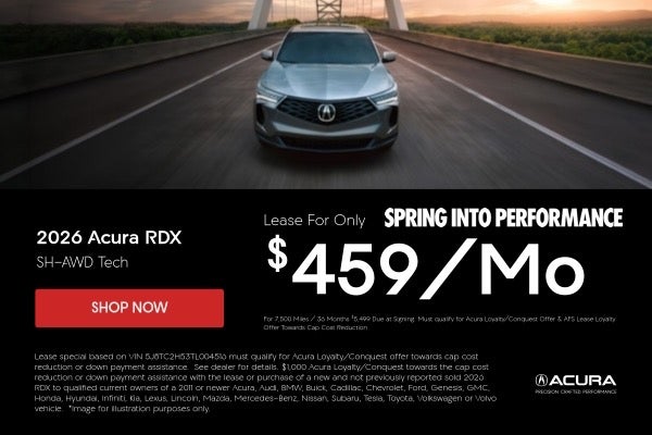 2026 RDX Lease Offer