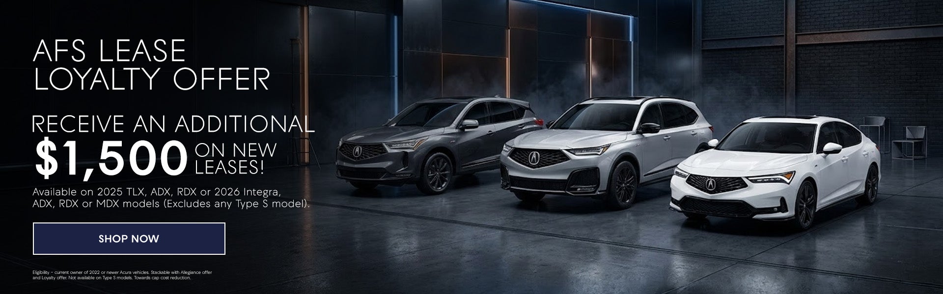 AFS Loyalty Lease Offer